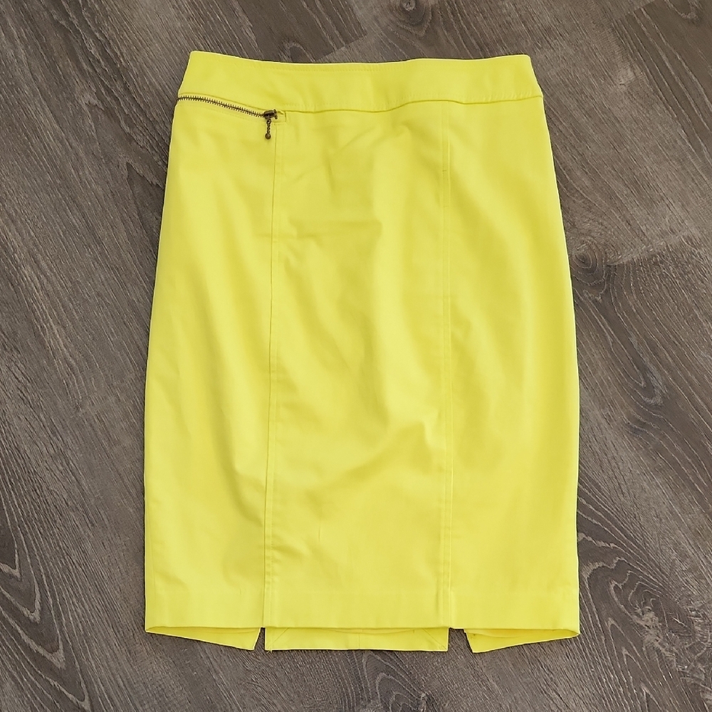 Massimo - Yellow Women's Pencil Skirt